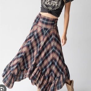 Natural Life Maxi skirt plaid